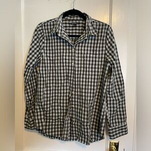 J.Crew Mercantile Green Plaid Button Down
